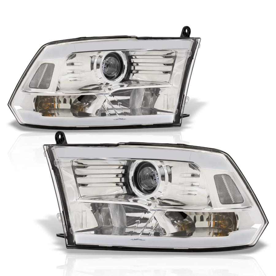 AJP ディストリビューター クロムハウジング クリアレンズ LED DRL プロジェクター ヘッドライト バンパー コーナー 信 並行輸入品_3