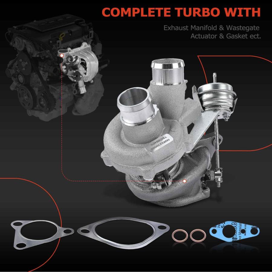 A Premium Left Side Complete Turbocharger Turbo Kit with Gasket  並行輸入品の画像