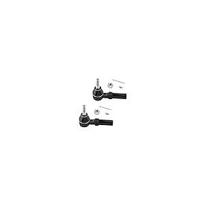 BOXI (Set of 4) Front Inner And Outer Tie Rods Fit for Chevrolet 並行輸入品