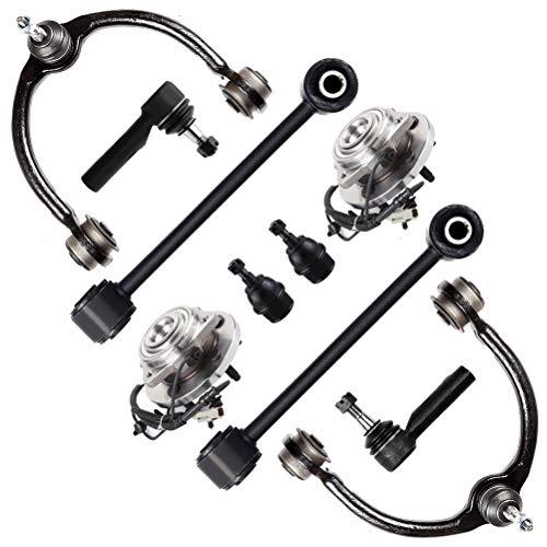【並行輸入品】 SOSOPART 10pc Set Front Suspension Kit Upper Control Arm with Ba_1