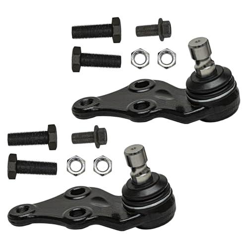 【並行輸入品】 Detroit Axle   Pair Front Lower Ball Joints for 2014 2019 Kia Soの画像