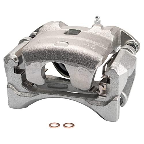 TRQ Front Left Brake Caliper w/Bracket Drivers Side Compatible w