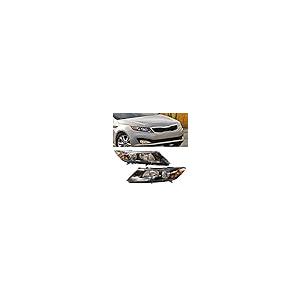 TBVECHI 2011 2012 2013Kia Optima ヘッドライト ヘッドランプ アセンブリ 1ペアセット ドライバー 並行輸入品の画像