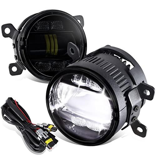 【並行輸入品】DNA MOTORING FL ZTL 366 SM フルLEDフォグライトペア 配線ハーネス付き 13 18 C Max / 1の画像