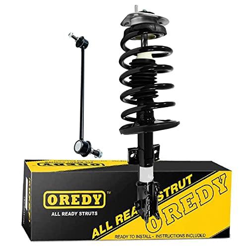 【並行輸入品】OREDY フロント左ストラットコイルスプリング&スウェイバーリンクキット 2003 2013 ボルボ XC90 完全取り付け可能_1