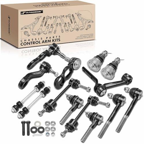 A Premium Set of 14, Upper Lower Ball Joint, Inner Outer Tie Rod 並行輸入品の画像