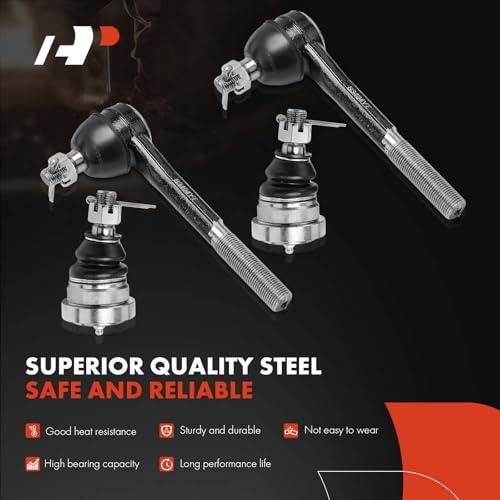 A Premium Set of 14, Upper Lower Ball Joint, Inner Outer Tie Rod 並行輸入品の画像
