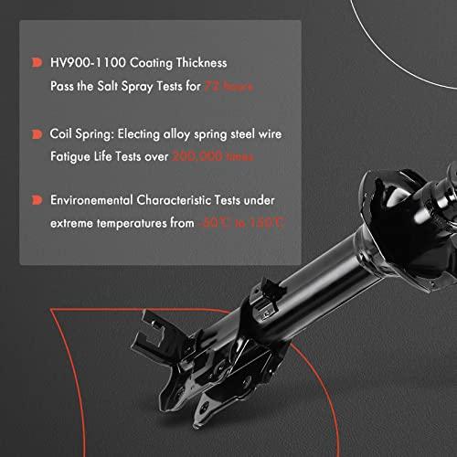 A Premium リアストラットアセンブリ ヒュンダイアクセント 1995 1996 1997 L4 1.5Lに対応 運転席と助 並行輸入品_9