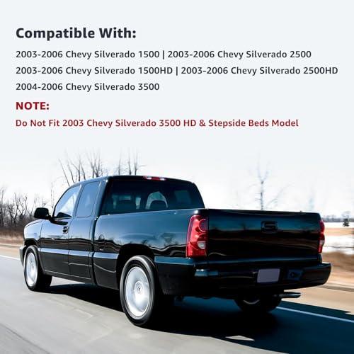 【並行輸入品】APSVE テールライトアセンブリ リアブレーキランプ 2003 2004 2005 2006 シボレー シルバラード 1500の画像
