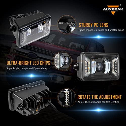 Auxbeam 2023 アップグレード LED フォグライト DRL + ウィンカーライト フォードF150 2015 2020 並行輸入品の画像