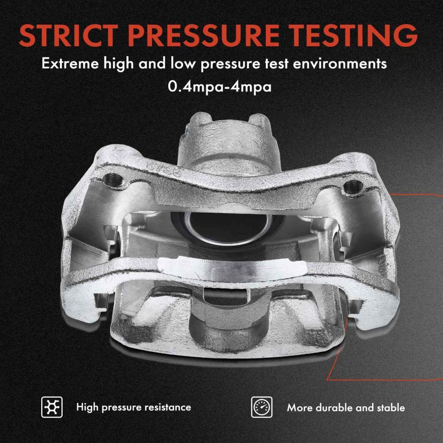 【並行輸入品】 A Premium Front Disc Brake Calipers with Ceramic Pads Compatibleの画像