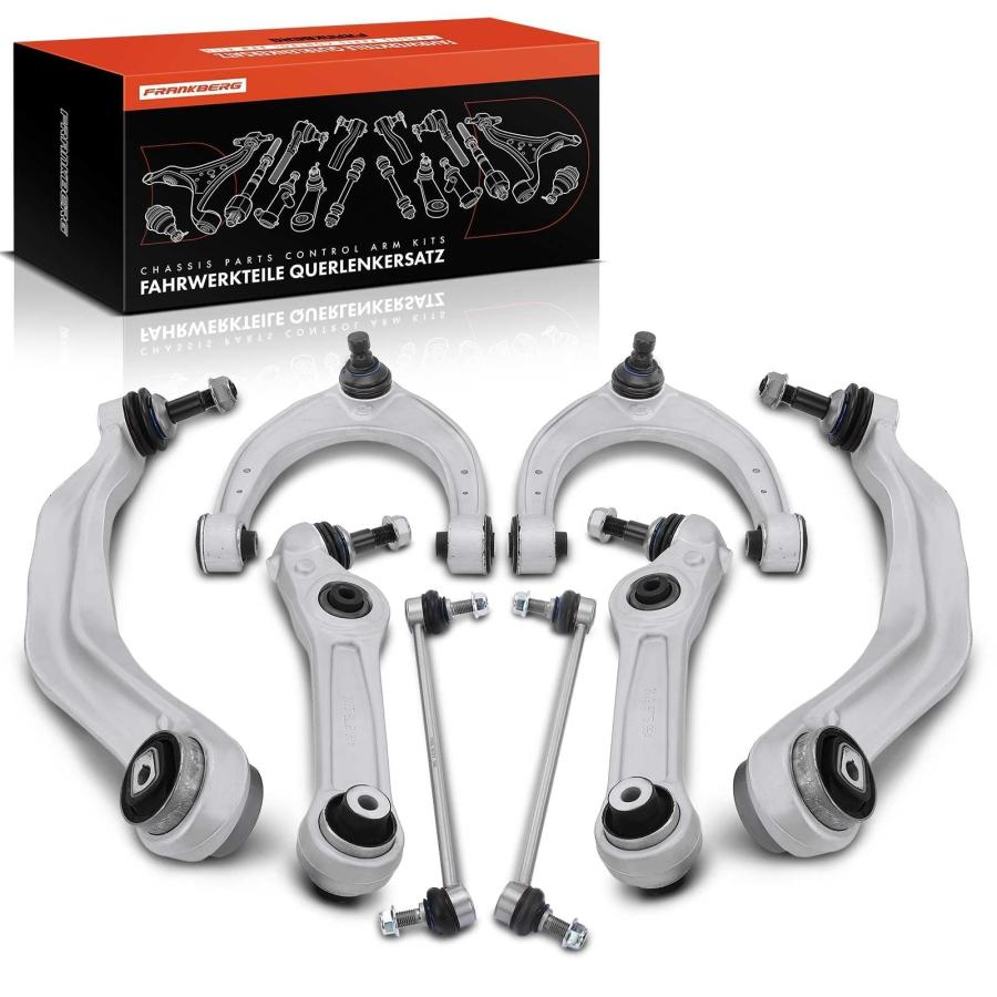 A Premium Set of 8, Front Forward & Rearward Lower & Upper Contr 並行輸入品