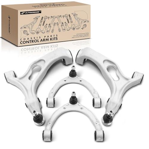 A Premium Set of 4, Front Upper & Lower Control Arm Kit, with Ba 並行輸入品の画像