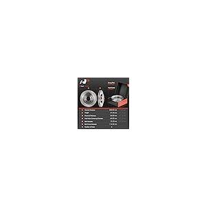 【並行輸入品】 A Premium 10.50 inch (266.7mm) Disc Brake Rotors + Ceramic Padsの画像