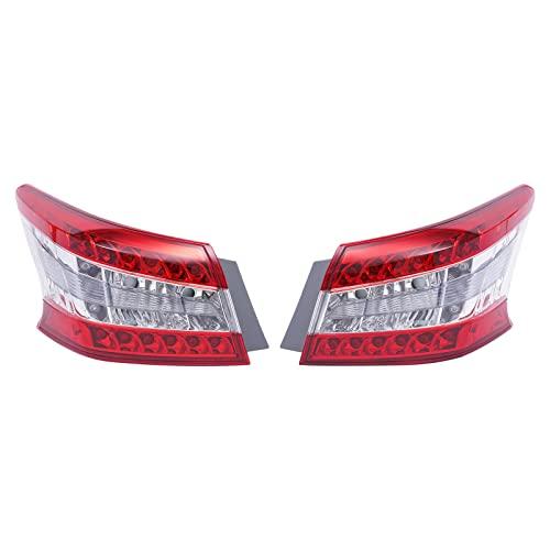 【並行輸入品】TBVECHI リアドライバー\u0026助手席側テールライトアセンブリ 2013 2014 2015日産 セントラ 左+右 クリアレンズ_1