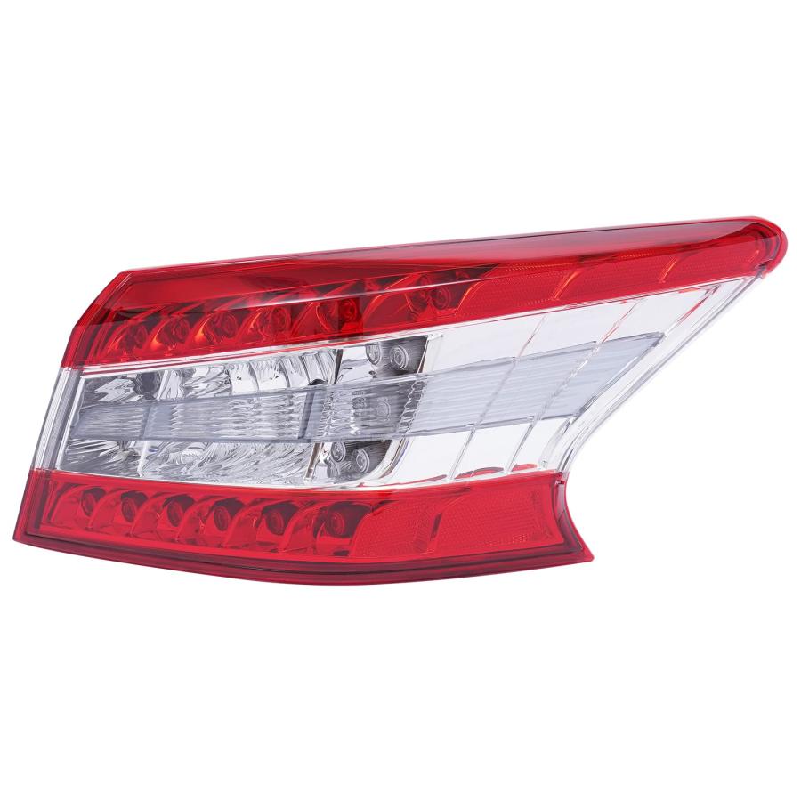 【並行輸入品】TBVECHI リアドライバー\u0026助手席側テールライトアセンブリ 2013 2014 2015日産 セントラ 左+右 クリアレンズ_9