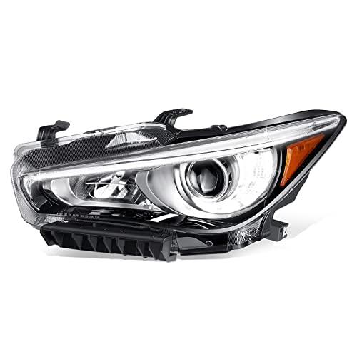【並行輸入品】DNA MOTORING OEM HL 0181 L 左側 LED ヘッドライト 14 17 インフィニティ Q50対応 アダプテの画像