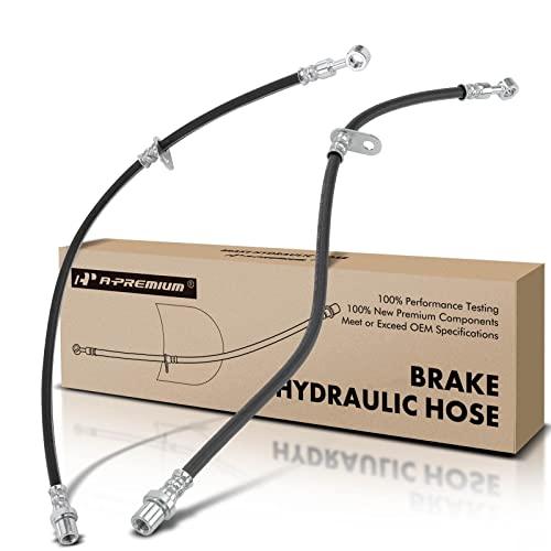 【並行輸入品】A Premium フロントドライバーとパッセンジャーブレーキ油圧ホース スバルモデルに対応   フォレスター 2009 2016の画像