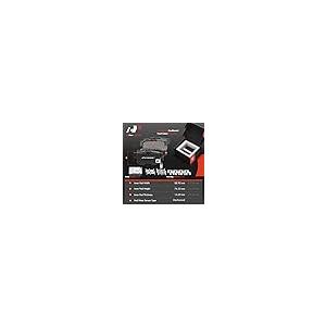 ブランド登録なし - A Premium Rear Disc Brake Rotors and Ceramic Pads Kit with Calip 並行輸入品