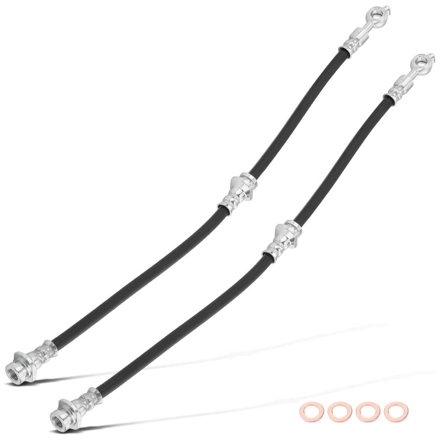 【並行輸入品】A Premium フロントドライバーと助手席ブレーキ油圧ホース AcuraとIsuzuモデルに対応   SLX 1996 199の画像