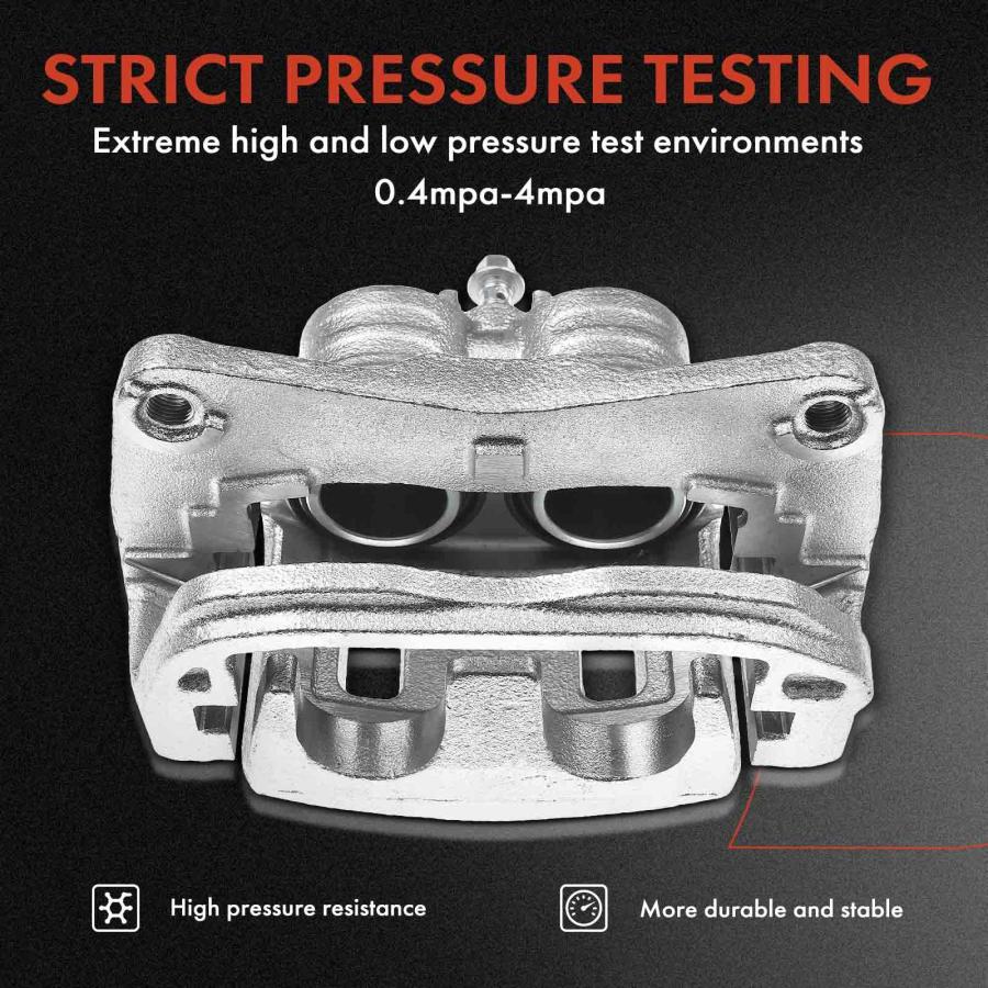 A Premium Front & Rear Disc Brake Calipers with Ceramic Pads Com 並行輸入品の画像