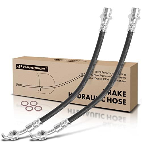 A Premium Rear Outer Brake Hydraulic Hoses Compatible with Selec 並行輸入品の画像