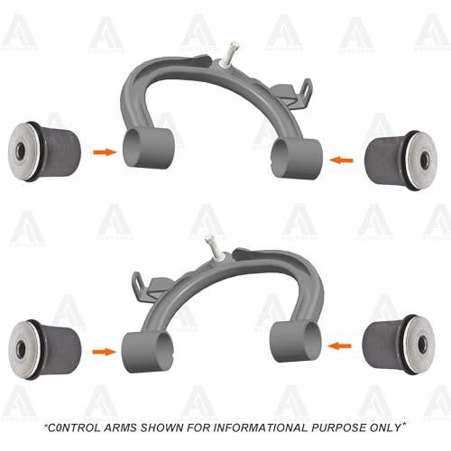 AUTOACER Complete Front Upper & Lower Control Arm Bushing Kit 並行輸入品_4
