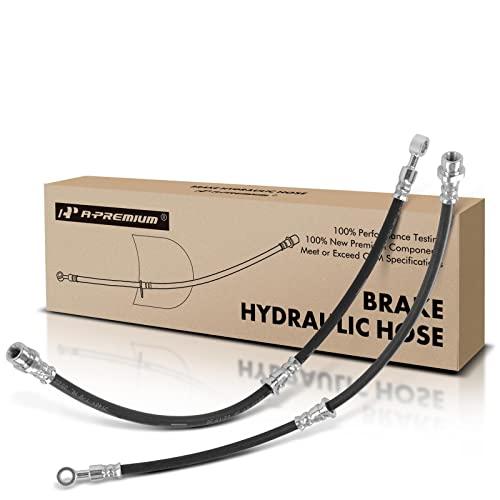 A Premium Front Driver and Passenger Brake Hydraulic Hoses Compa 並行輸入品の画像