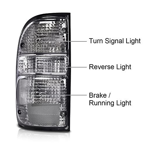 【並行輸入品】 G PLUS Rear Tail Light Brake Lamps With bulb Wiring Pair Compatiの画像