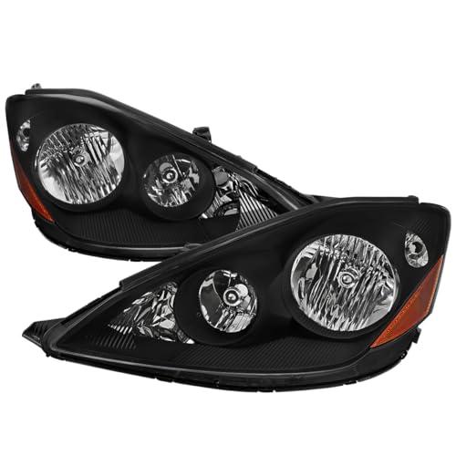 【並行輸入品】 Spec D Tuning Black Headlights Compatible with 2006 2010 Toyota_1