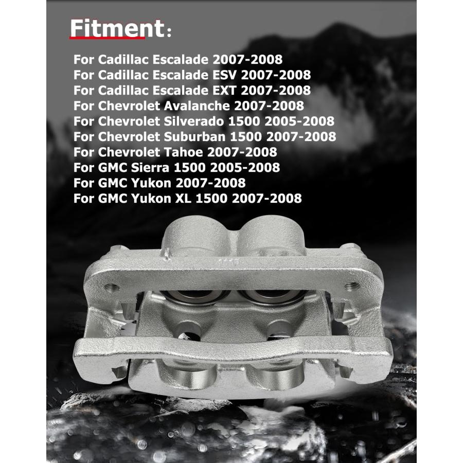 cciyu フロント右ブレーキキャリパー ブラケット付き 18B4918 キャデラック2007 2008 シボレー2005 200 並行輸入品_3
