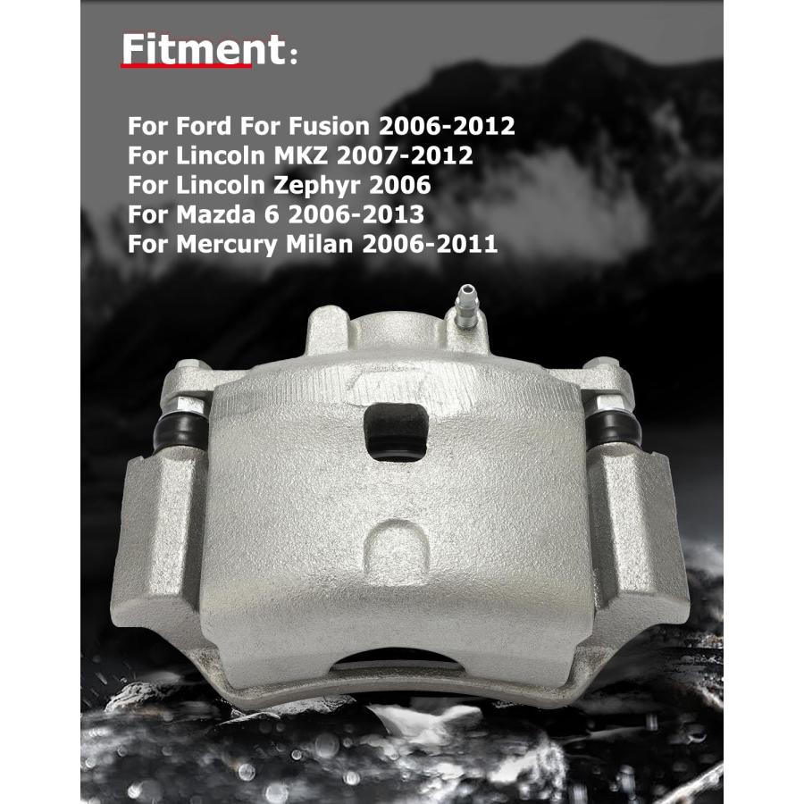 cciyu フロント左ブレーキキャリパー ブラケット付き 18B5000 フォード 2006 2012 リンカーン 2006 20 並行輸入品_3