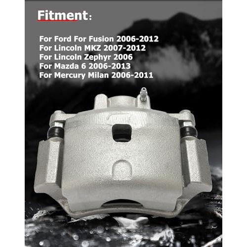 cciyu フロント左ブレーキキャリパー ブラケット付き 18B5000 フォード 2006 2012 リンカーン 2006 20 並行輸入品_4