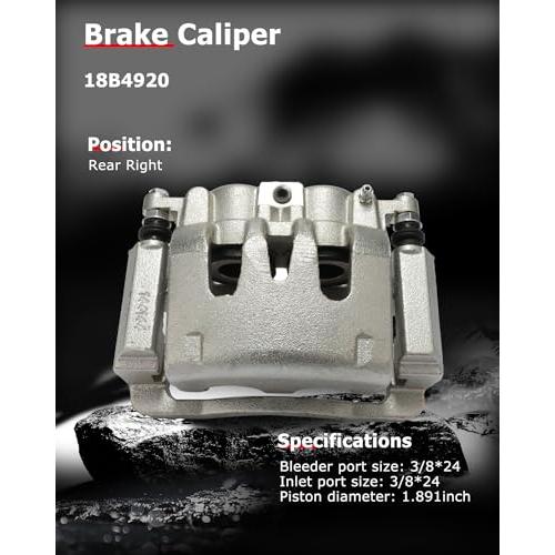cciyu Rear Right Brake Caliper With Bracket 18B4920 For Ford 200 並行輸入品_7
