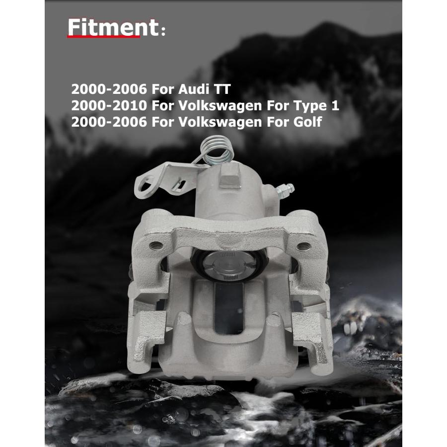 cciyu Rear Left \u0026 Right Brake Calipers With Bracket 19B2571 19B2 並行輸入品_3