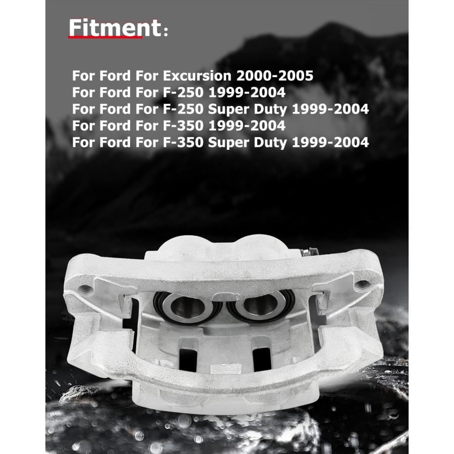 cciyu Front Left \u0026 Right Brake Calipers With Bracket 18 B4790 18 並行輸入品の画像