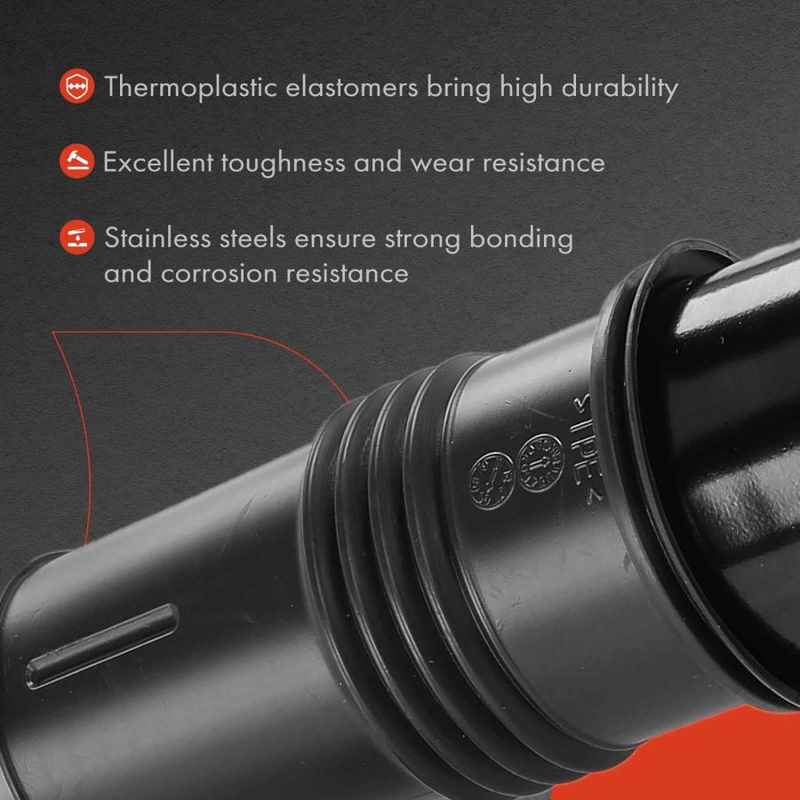 A Premium Rear Left and Right Air Suspension Shock Strut Compati 並行輸入品の画像