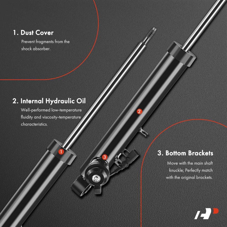 A Premium Rear Pair Struts Shock Absorber w/Magnetic Ride Contro 並行輸入品の画像