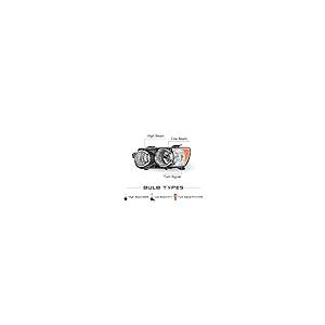 JSBOYAT ハロゲンヘッドライトアセンブリ交換用 2012 2016 Chevy Sonic クロムベゼル OEスタイル 工場 並行輸入品の画像