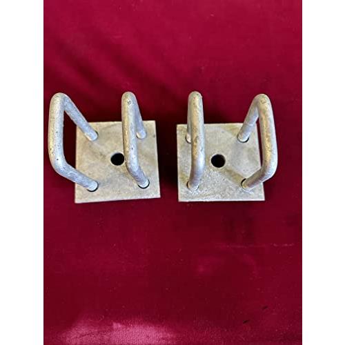 Oconee Steel Works Single Axle Galvanized U Bolt Kit for mountin 並行輸入品_1