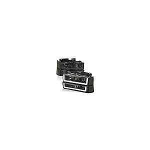【並行輸入品】Spec D Tuning クロームハウジング スモークレンズ LEDバーヘッドライト+バンパーライト+コーナーランプ 1994の画像