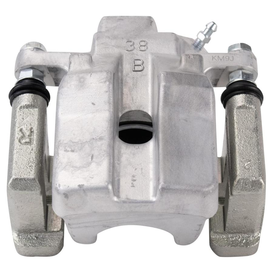 ブランド登録なし - TRQ Rear Right Brake Caliper w/Bracket Passenger Side Compatible 並行輸入品
