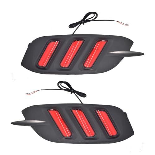 labwork Red Rear Bumper Brake Light Bumper Reflector Lamps Repla 並行輸入品_1