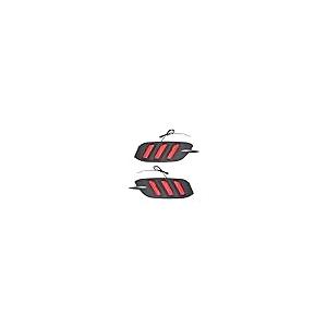 labwork Red Rear Bumper Brake Light Bumper Reflector Lamps Repla 並行輸入品_2