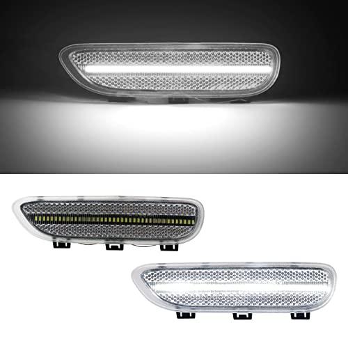 Mynoway フロントバンパーLEDリフレクターライト 交換用 3シリーズ E46 323Ci 325Ci 328Ci クーペコ 並行輸入品の画像