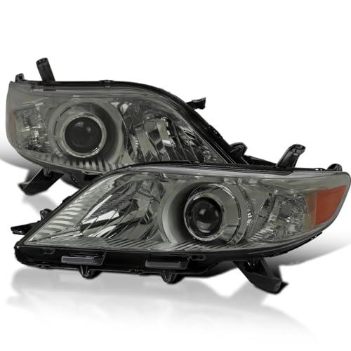 Spec D Tuning クロームハウジング スモークレンズ ヘッドライト プロジェクター付き 2011 2020 トヨタ シエ 並行輸入品の画像
