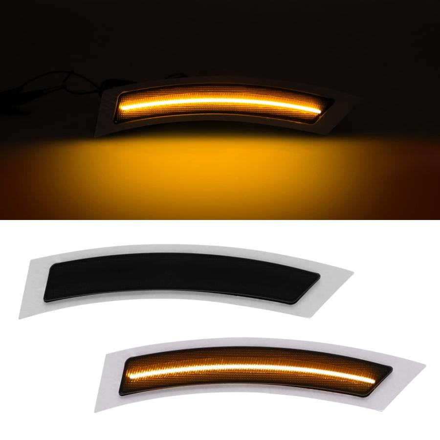Mynoway フロントバンパー LED リフレクターライト 交換用 E92 E93 2ドア クーペ/コンバーチブル 328i 3 並行輸入品の画像