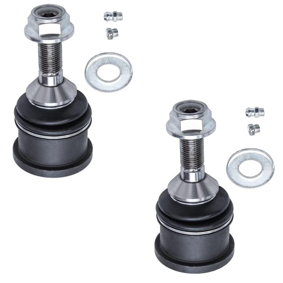 補修部品　4本 並行輸入品】 Detroit Axle 4pc Front End Control Arms Kit for