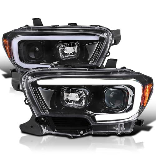 Spec D Tuning Jet Black Housing Clear Lens Projector Headlights 並行輸入品