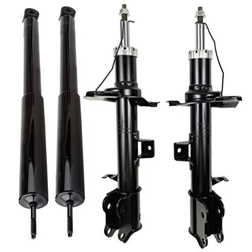 For Ford Shocks (4pcs) LSAILON Front Rear Shocks Absorbers